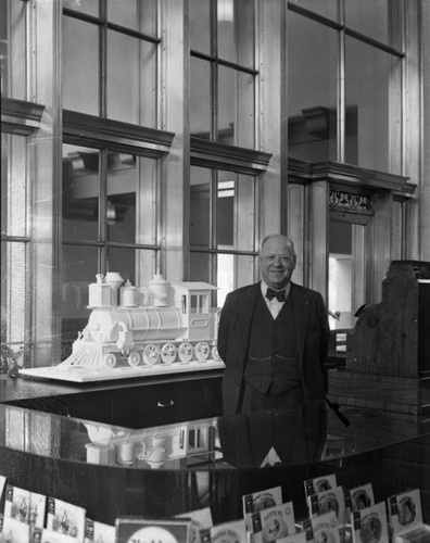 Cashier's station at Harvey House, Union Station