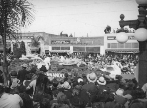 San Fernando float, 1938 Rose Parade