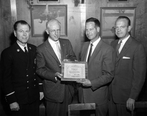 Win fire prevention plaque — Calisphere