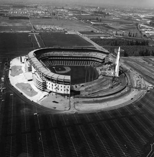 Construction of Angel Stadium