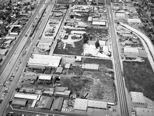 Pacific Wire Division, Compton, looking north