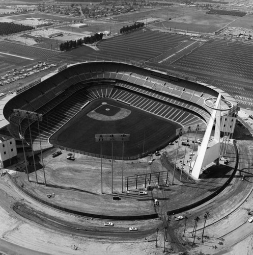 Construction of Angel Stadium