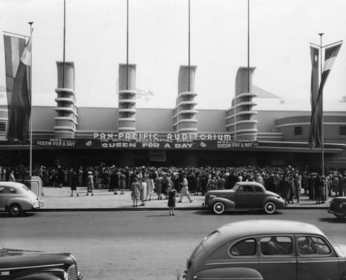 Queen for a Day at Pan Pacific Auditorium