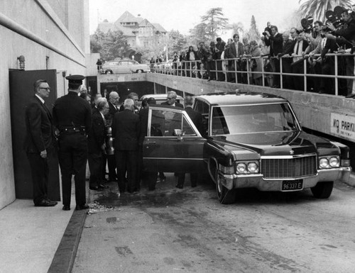 Harold Lloyd funeral