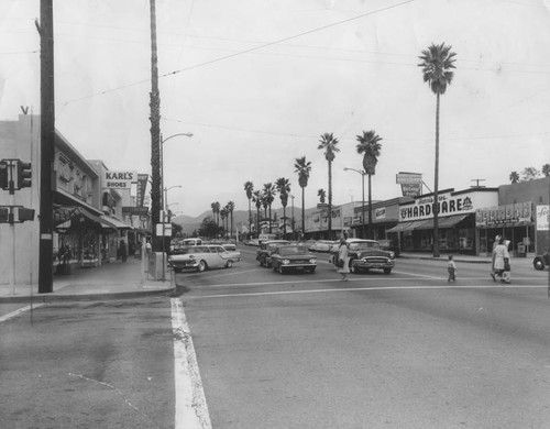 Street in Fontana