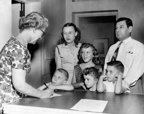 Enrollment at Hoover Street School