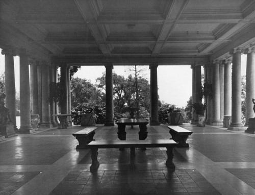 Huntington Library loggia