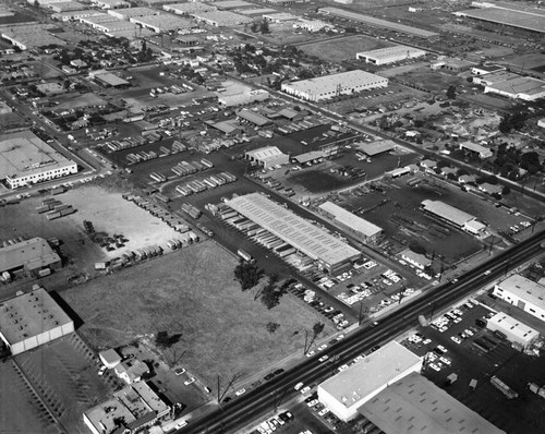 Time Trucking Company, Montebello, looking west