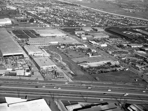 Kaiser Steel Corp., Montebello, looking northeast