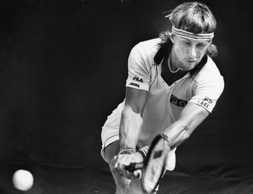 Bjorn Borg on the move