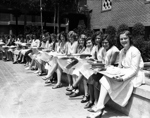 High school girls in Alhambra