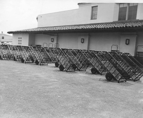 Union Station during railroad strike