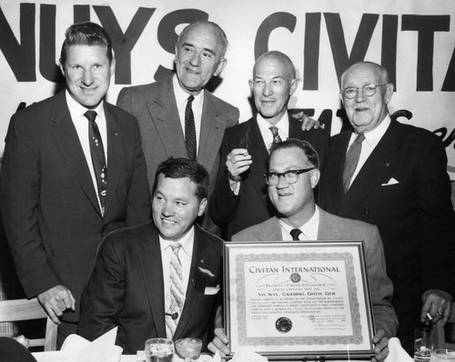 Van Nuys Civitan Club installed