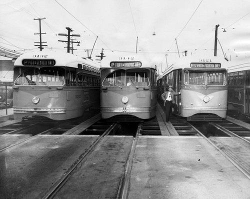 Street car terminal