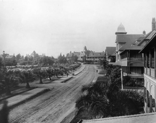 VA hospital, grounds