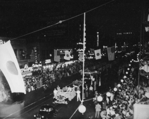 Annual Nisei festival, parade