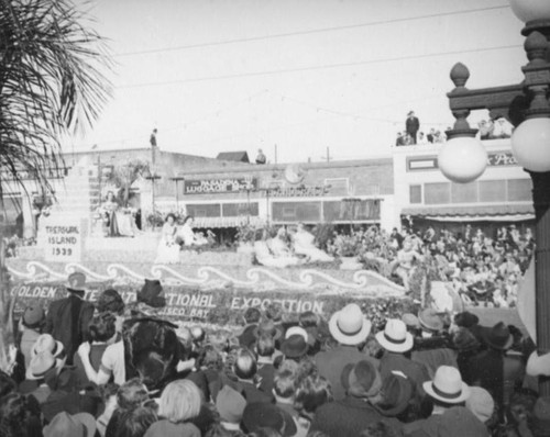 Golden Gate International Exposition float, 1938 Rose Parade