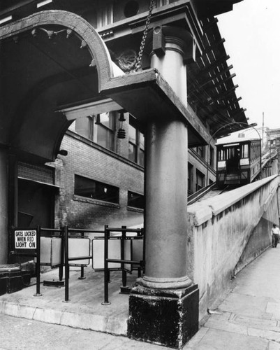 Turnstile for Angels Flight