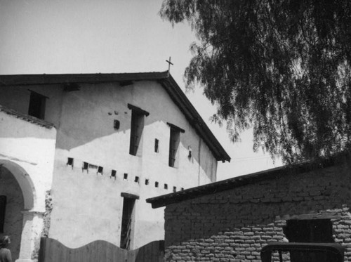 San Fernando Mission Convento, east facade