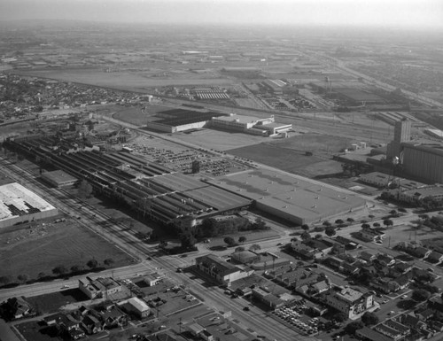 B.F. Goodrich plant, Commerce, looking southeast