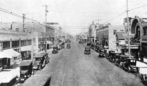 Main thoroughfare, Santa Monica