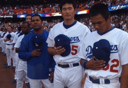 Dodger baseball team