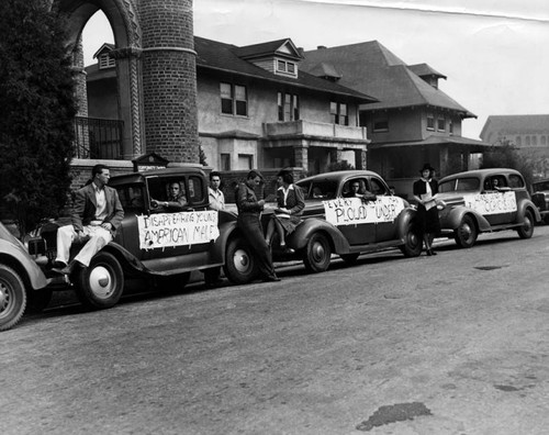 World War II protesters