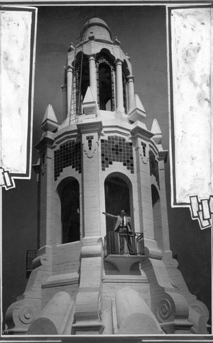 Steeple of new Carthay Circle Theatre