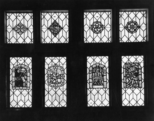 Stained glass windows of Kerckhoff Hall, U.C.L.A