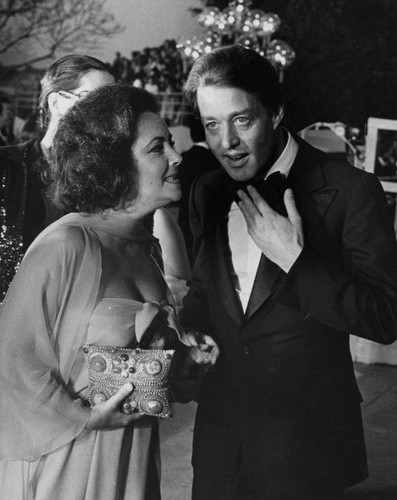 Elizabeth Taylor and Halston at 48th Academy Awards