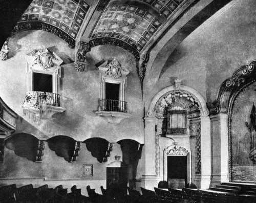 Auditorium in Pasadena Playhouse