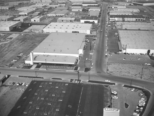 Sylvania Electric Products, Inc., Gayhart Street and Davie Avenue, looking north