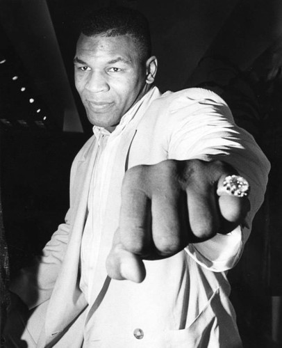 Tyson's imposing fist