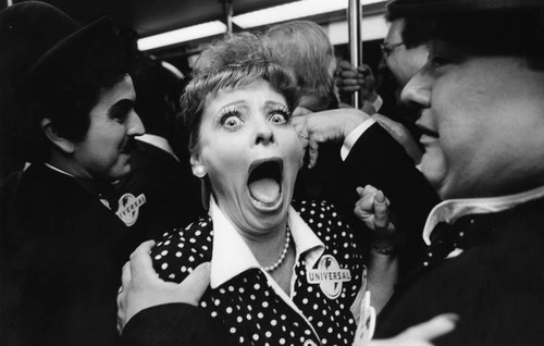 "Lucy" rides the Red Line