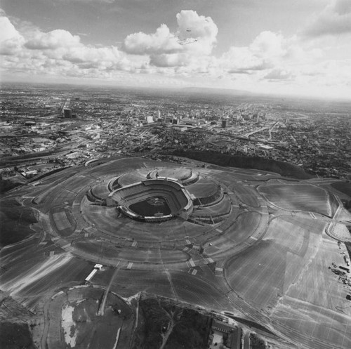 Dodger Stadium aerial