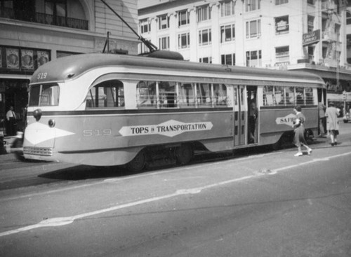 Trolley in San Diego