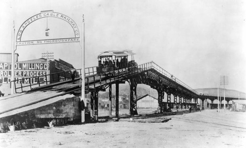 L.A. Cable Railways' Downey Ave. Viaduct