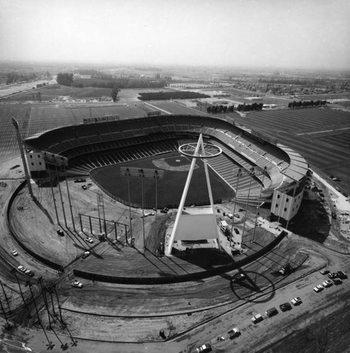 Construction of Angel Stadium