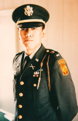 Soldier in uniform