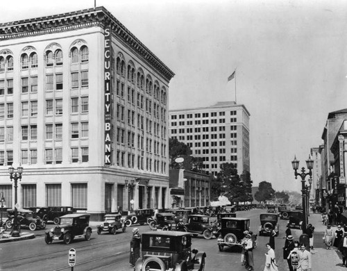 Cahuenga and Hollywood boulevards