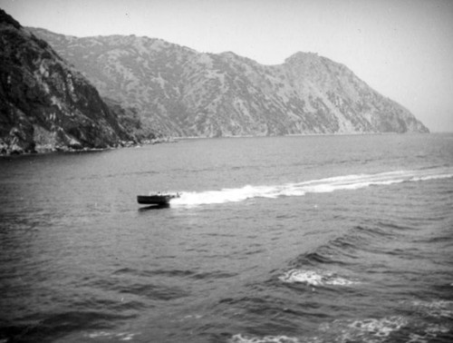 Boating around Catalina Island