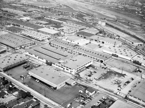 Central Manufacturing District, Vernon, looking northwest