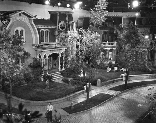 Film set at Universal Pictures