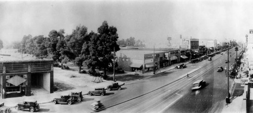 Business area, Huntington Park