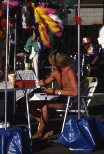 Santa Monica Pier vendor