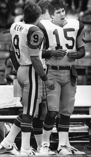 Vince Ferragamo and Jeff Kemp