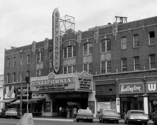 Exterior view of the California Theatre