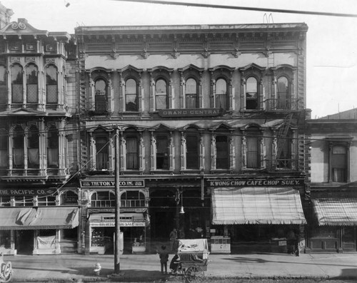 Grand Central Hotel and businesses