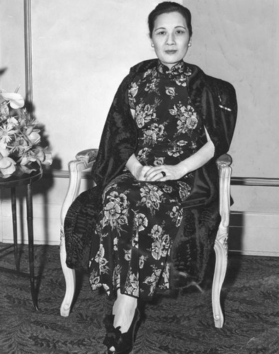 Stylish Madame Chiang Kai-shek