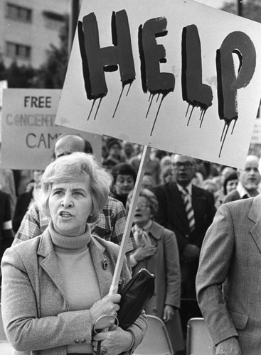 Polish-Americans demonstrate for freedom